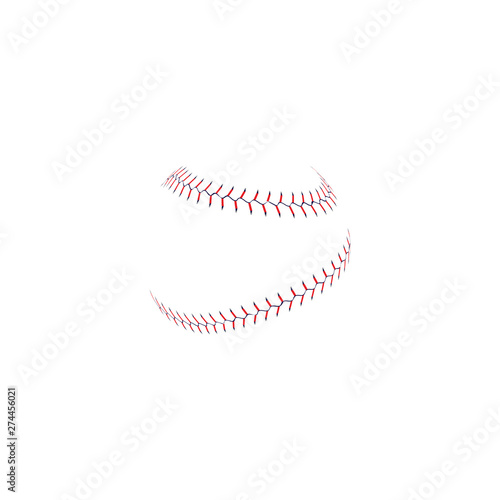 Baseball and softball game ball lace stitches