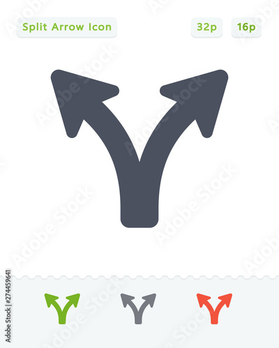 Split Arrow - Sticker icons