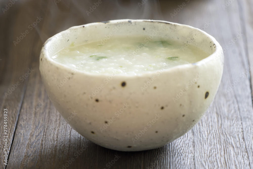 お粥 rice porridge(congee) お粥 rice porridge(congee)