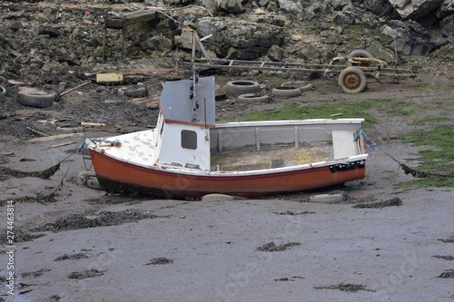 old fishing boat