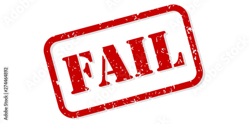 Fail Rubber Stamp Vector