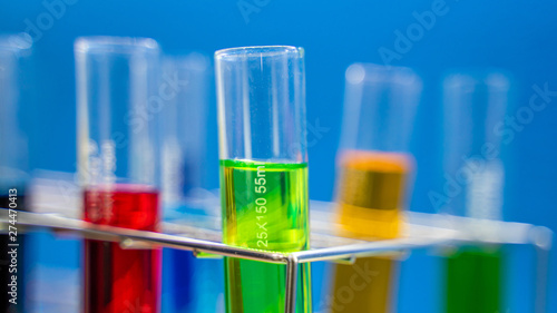 Test Tube In Science Laboratory 