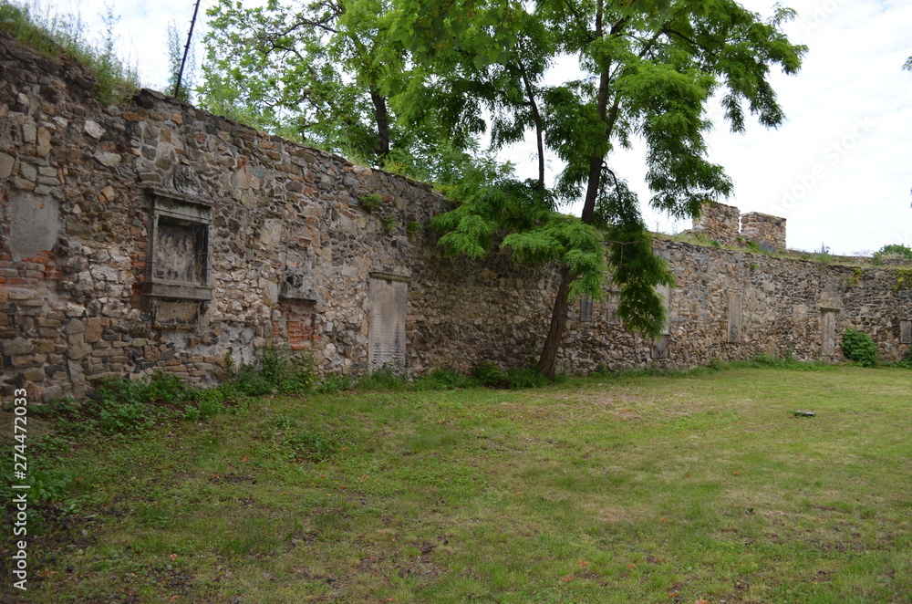 Jawor - miejsckie mury obronne z  XIV wieku, Polska