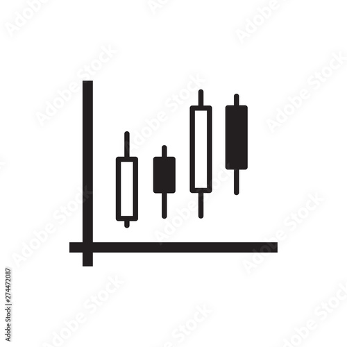 Japanese candles vector icon