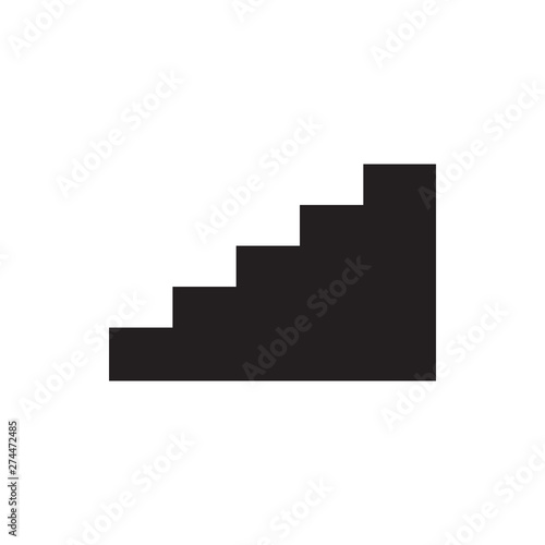 stairways vector icon