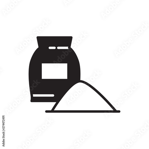 cement bag vector icon
