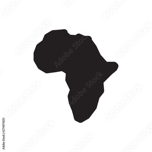 africa vector icon