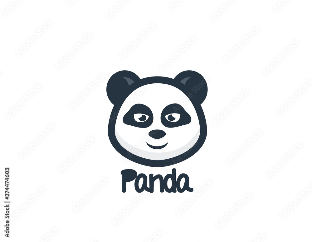 Panda logo design Panda logo design