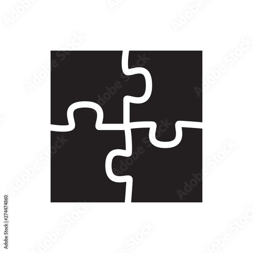 puzzle vector icon