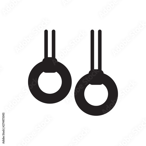 rings vector icon
