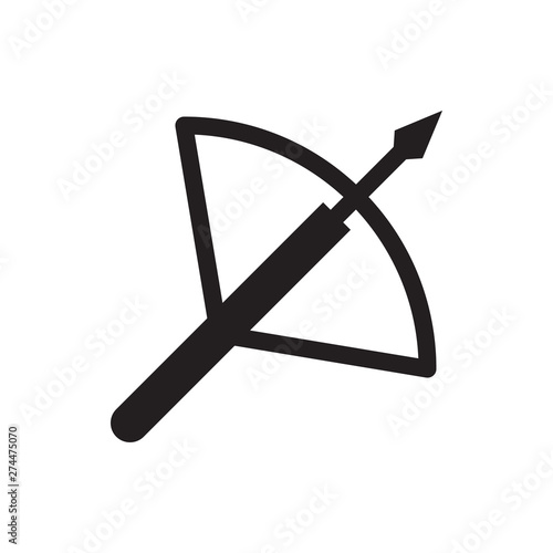 crossbow vector icon