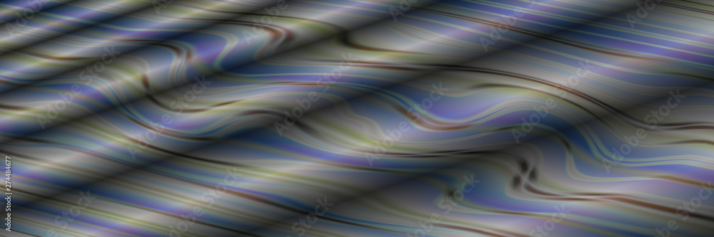 Digital Art, panoramic abstract three-dimensional objects with soft lighting, Germany Digital Art, panoramic abstract three-dimensional objects with soft lighting, Germany