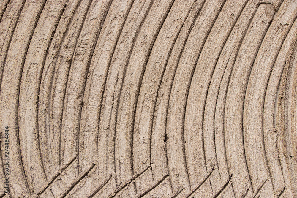 Curved concrete plaster lines texture Curved concrete plaster lines texture
