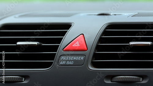 auto emergency button / car panel photo © ml1413