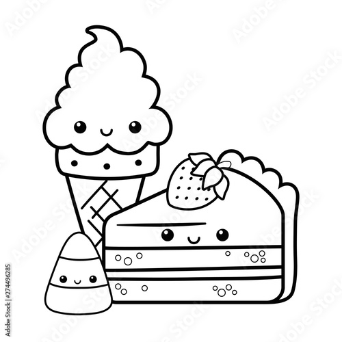 Sweet and delicious food design
