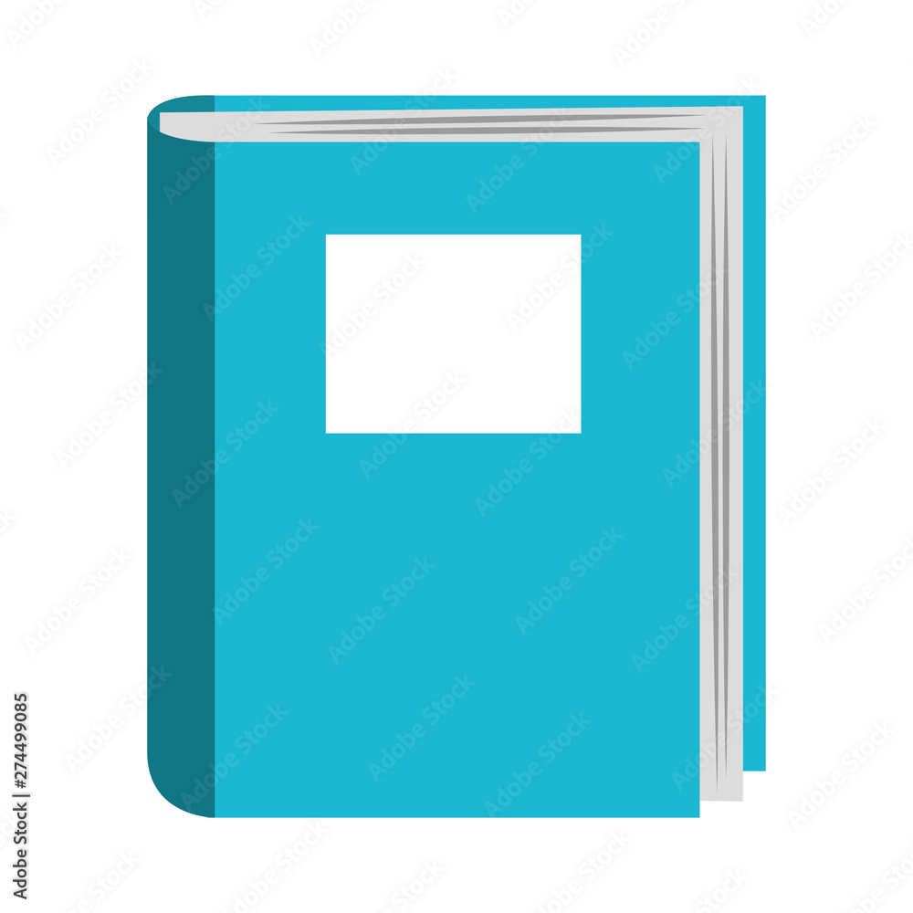 Book education symbol isolated cartoon Book education symbol isolated cartoon