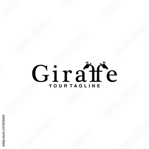 giraffe logo design