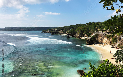 Secrect beach - Nusa ceningan. Bali, Indonesia