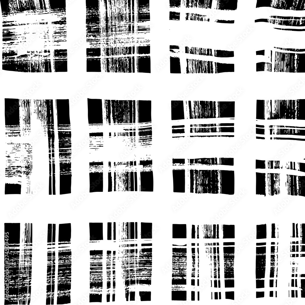 Brush grunge pattern. White and black vector. Brush grunge pattern. White and black vector.