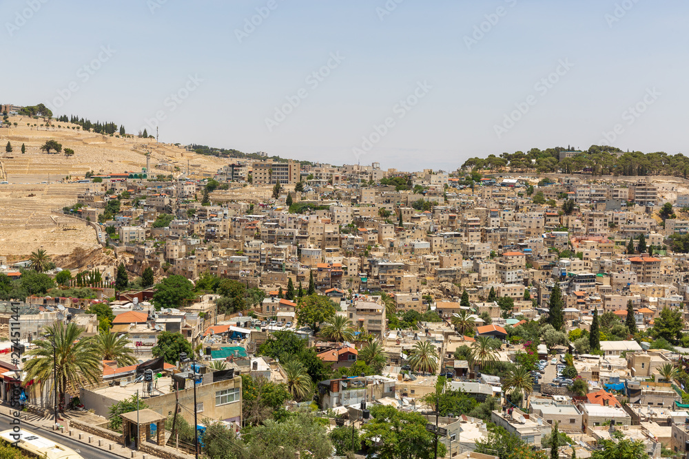 Private houses in the Valley in East Jerusalem