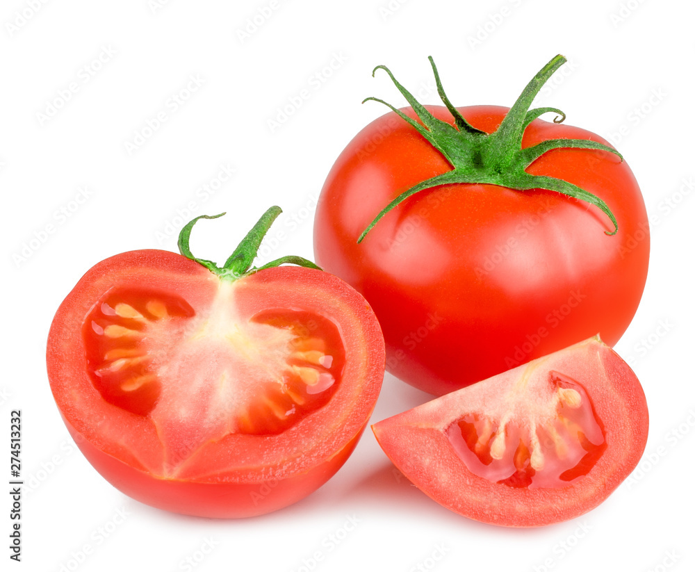 Tomatoes isolated on white background Tomatoes isolated on white background