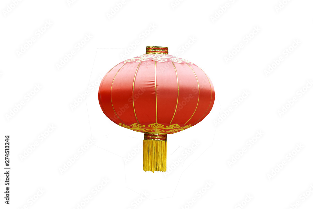 Obraz premium Chinese lantern isolated