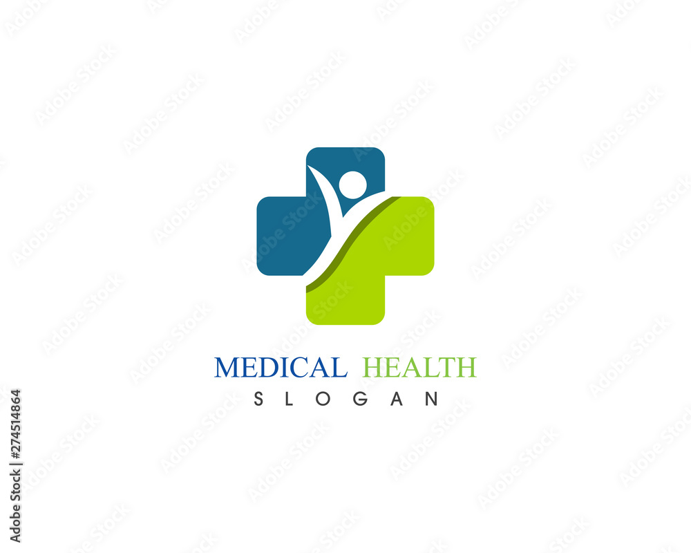 Medical People care logo template vector health Medical People care logo template vector health