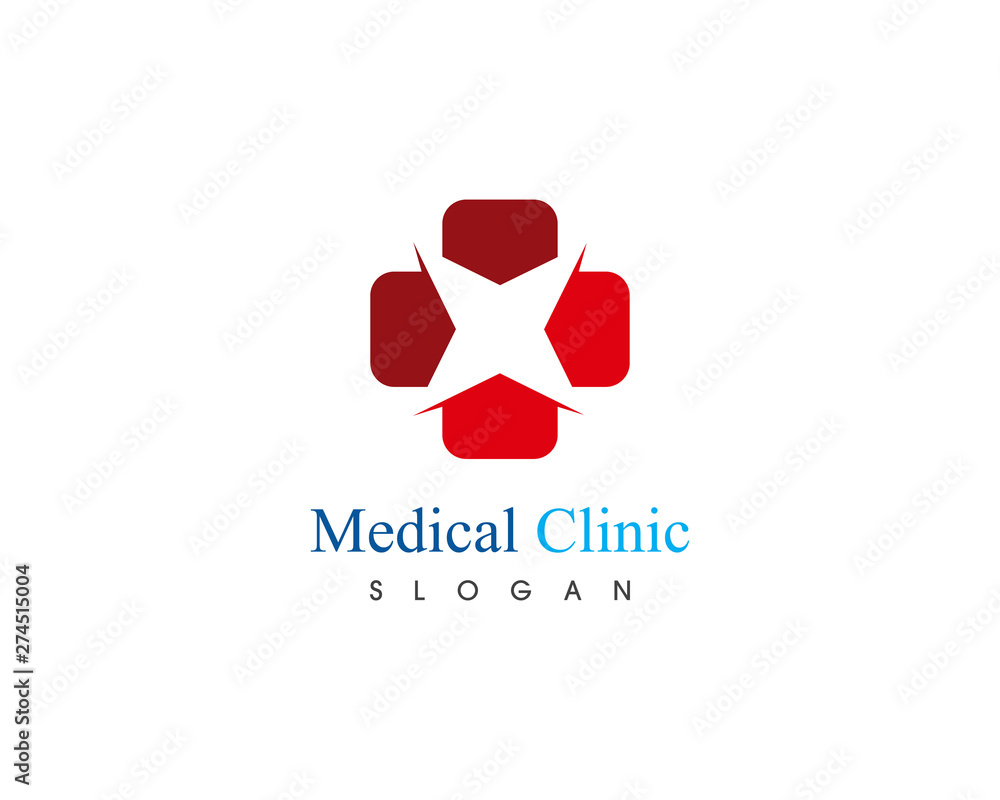 Medical clinic logo and design vector health Medical clinic logo and design vector health