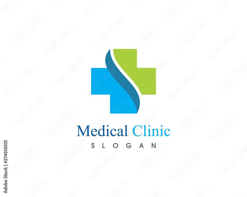 Medical clinic logo and design vector health Medical clinic logo and design vector health