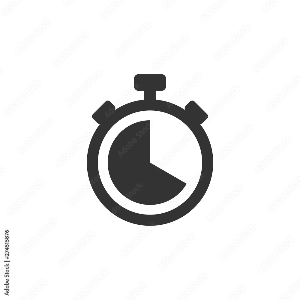 Time icon template black color editable. Clock symbol Flat vector sign isolated on white background. Simple logo vector illustration for graphic and web design. Time icon template black color editable. Clock symbol Flat vector sign isolated on white background. Simple logo vector illustration for graphic and web design.