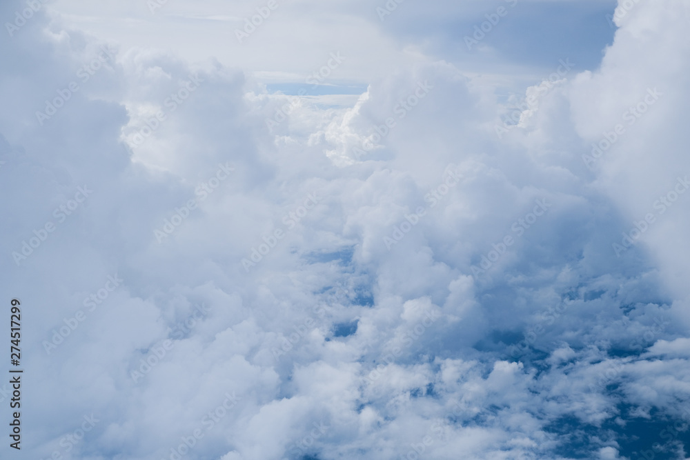 Cloud formation taken from an aeroplane. Cloud formation taken from an aeroplane.