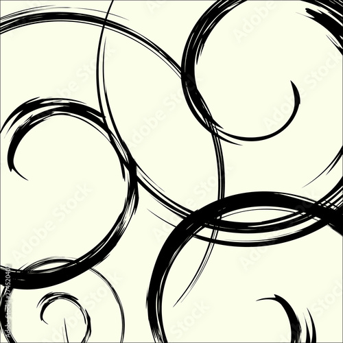 Abstract geometric colored background in the style of graffiti. Qualitative illustration for your design