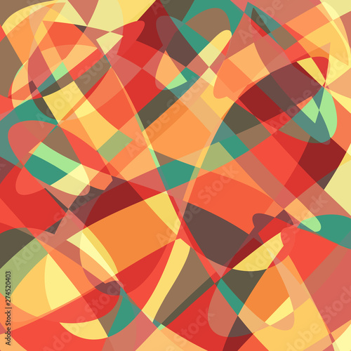Abstract geometric colored background in the style of graffiti. Qualitative illustration for your design