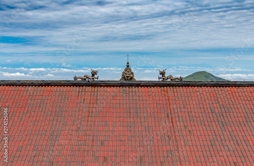 Temple of Leidongping, Emei Mountain, Sichuan Province, Chin photo