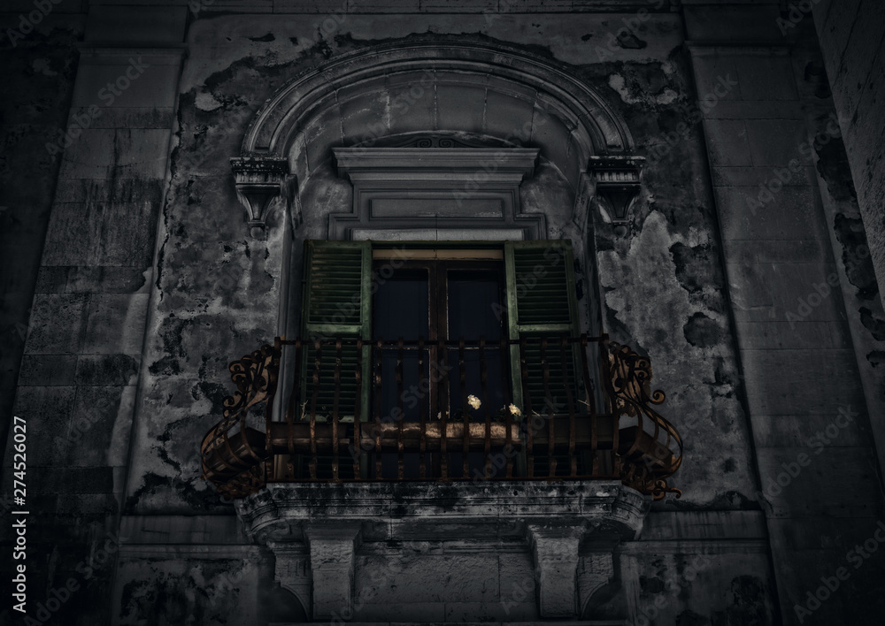 An old Maltese Balcony