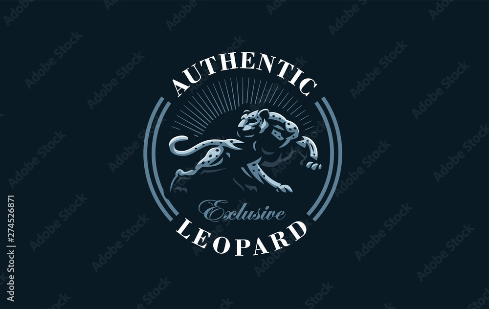 Fototapeta premium The image of a cougar or panther.