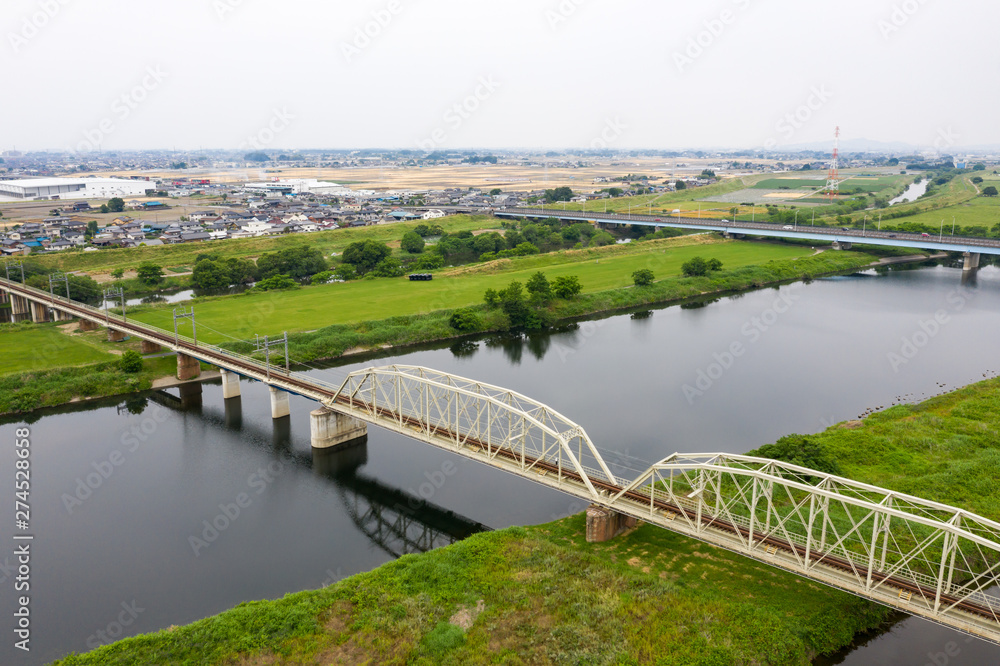 渡良瀬川と鉄橋