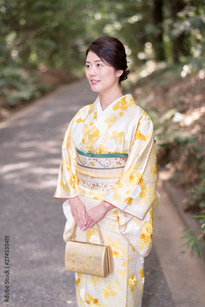 着物女性・ポートレート