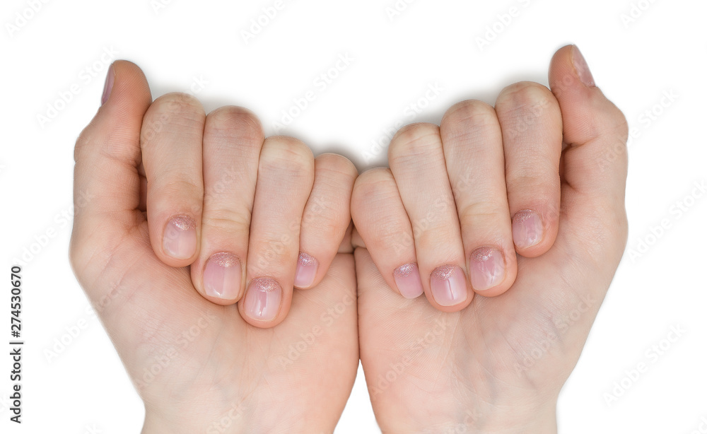Nail Care And Manicure Of Beautiful Female Hands Nail Care And Manicure Of Beautiful Female Hands