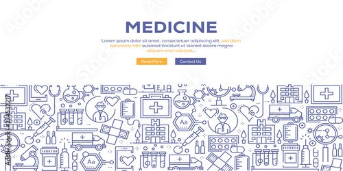 MEDICINE BANNER CONCEPT