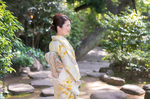 着物女性・ポートレート