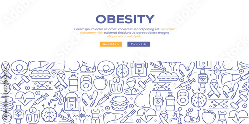 OBESITY BANNER CONCEPT
