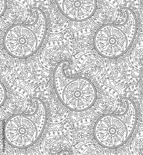seamless stroke pattern mango design of texture and textile print of illustration