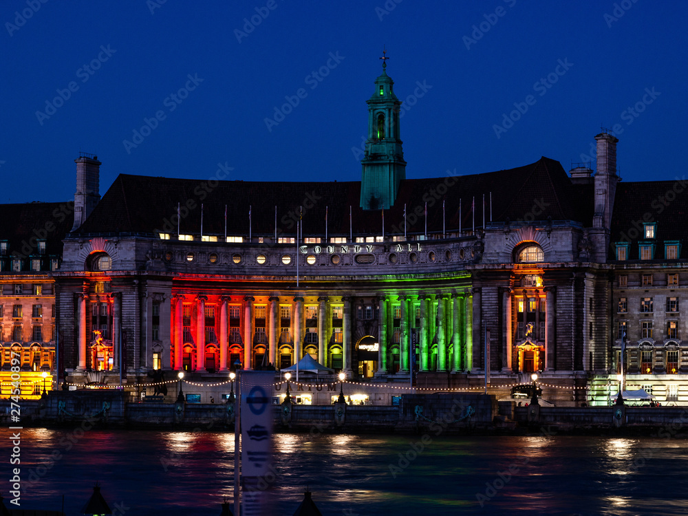 Naklejka premium London aquarium
