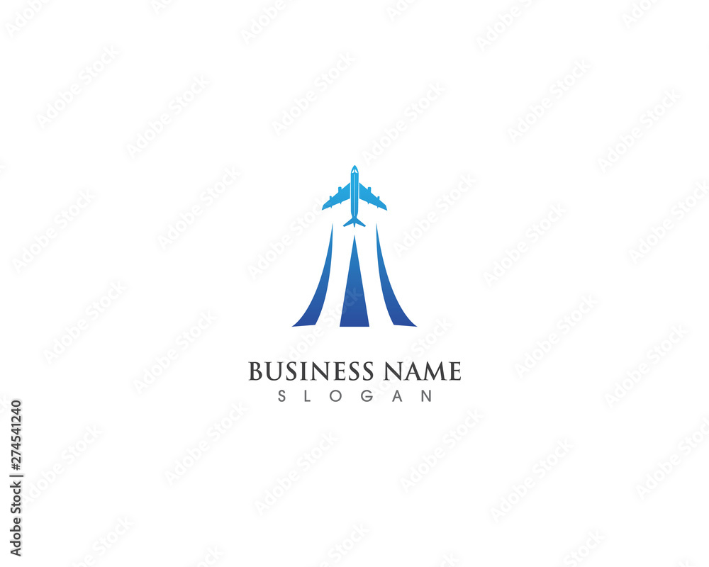 airplane fly logo symbol template airplane fly logo symbol template