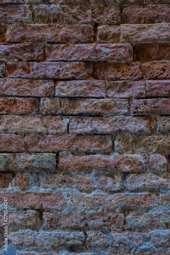 Old brick wall in Venice