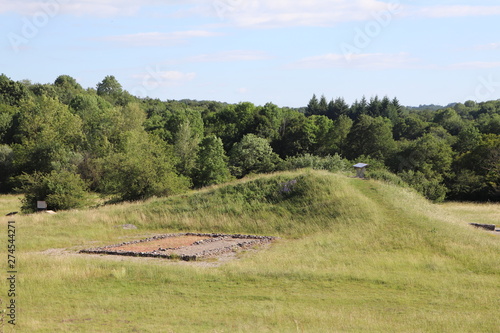 Site archéologique de Larina et ses vestiges romains - Commune de Hières sur Amby - Département de l'isère - France - Juin 2019 photo