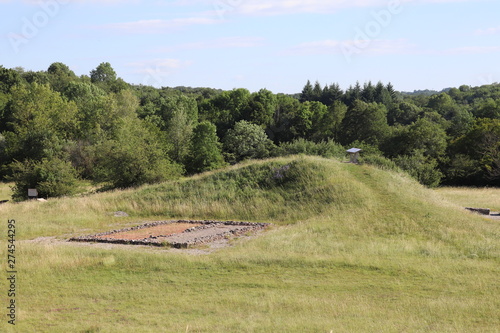 Site archéologique de Larina et ses vestiges romains - Commune de Hières sur Amby - Département de l'isère - France - Juin 2019