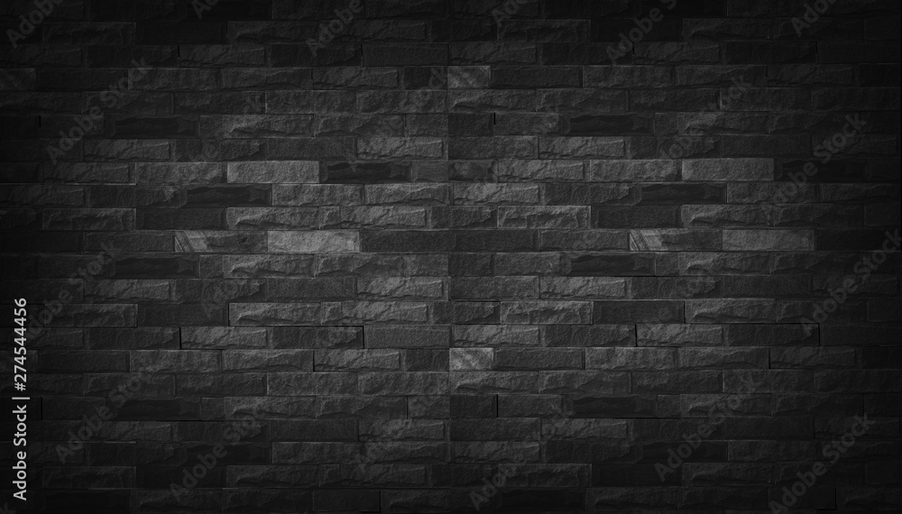 Old abstract black brick wall texture for background pattern , brick ...