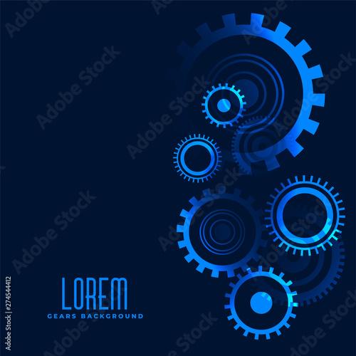 technology gear wheels composition background